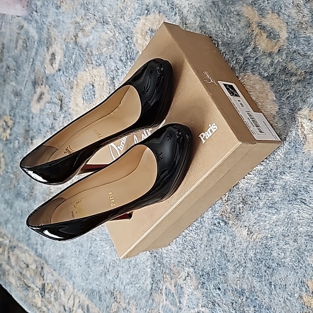 Christian Louboutin New Simple Pump 120 Patent Calf black